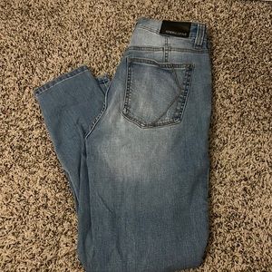 KENDALL + KYLIE DISTRESSED HIGH RISE SKINNY JEANS SIZE 27
